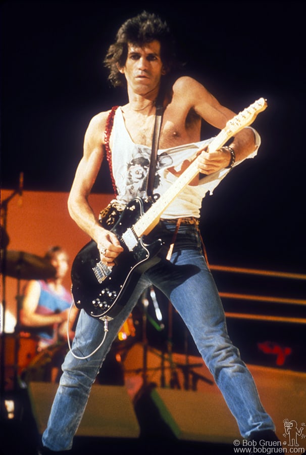 Keith Richards, NYC – 1981 | Bob Gruen