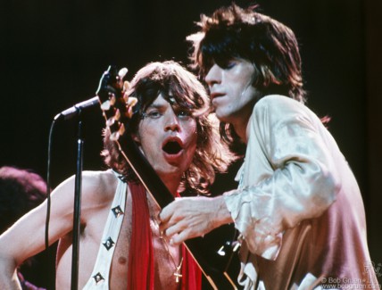 Mick Jagger and Keith Richards, NYC - 1972