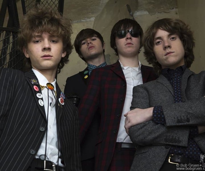 Strypes, Westbeth building, NYC. March 17, 2014. <P>Image #: C-323 © Bob Gruen 