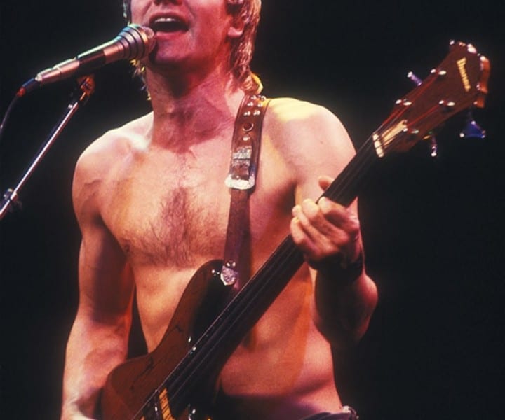 Sting, The Markthalle, Hamburg, Germany. January 1980. <P>Image #: C-40 © Bob Gruen