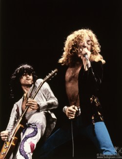 Jimmy Page and Robert Plant, NYC - 1977