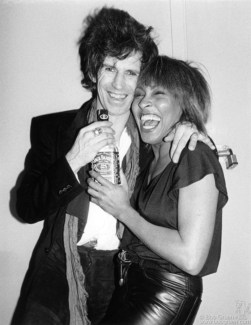 Keith Richards and Tina Turner, NYC - 1983