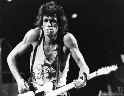 Keith Richards, NYC - 1981