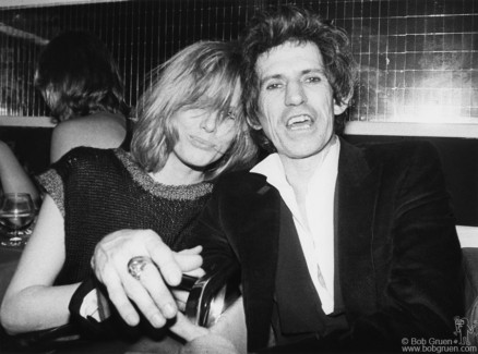 Patti Hansen and Keith Richards, NYC - 1983