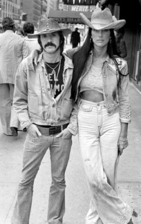 Sonny Bono and Cher, NYC - 1973