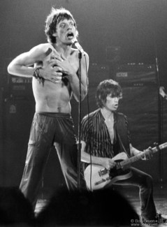 Mick Jagger and Keith Richards, NYC - 1978
