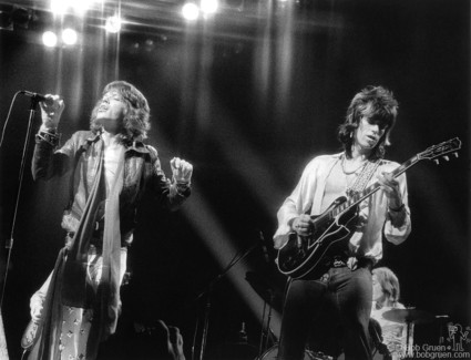 Mick Jagger and Keith Richards, NYC - 1972