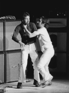 Pete Townshend and Keith Moon, NYC - 1974