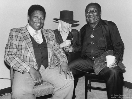 BB King, Johnny Winter and Muddy Waters, NYC - 1979