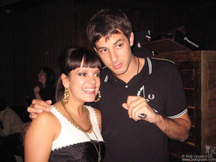 Lily Allen &amp; Mark Ronson, NYC - 2006