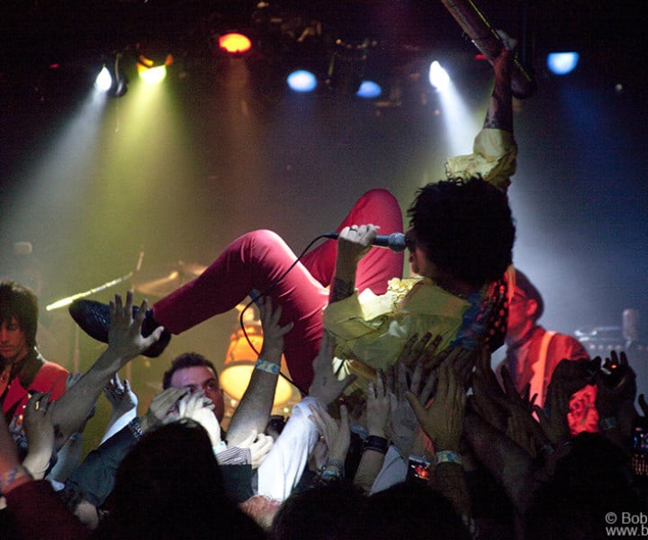 Billie Joe spent more time on the audience than on the stage.