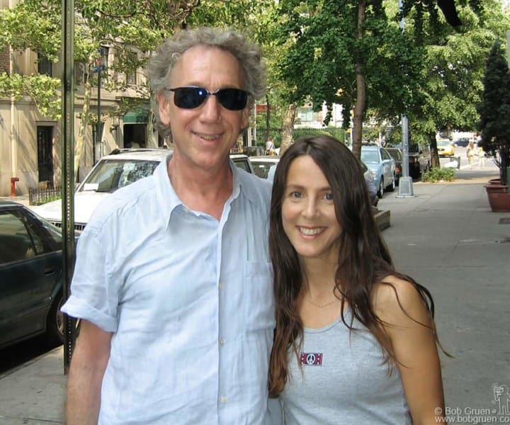 Aug 5 - NYC - America's sweetheart, Martha Quinn of MTV's early days is now a DJ for Sirius Radio. For her press photo we spent a nice summer day walking around her old Lower East Side neighborhood.