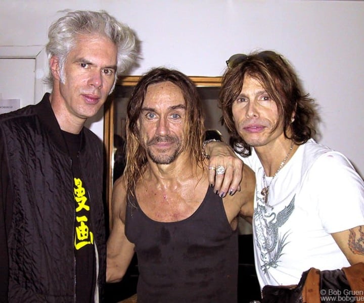 Nov 13 - NYC - Jim Jarmusch and Steven Tyler were among the happy fans.