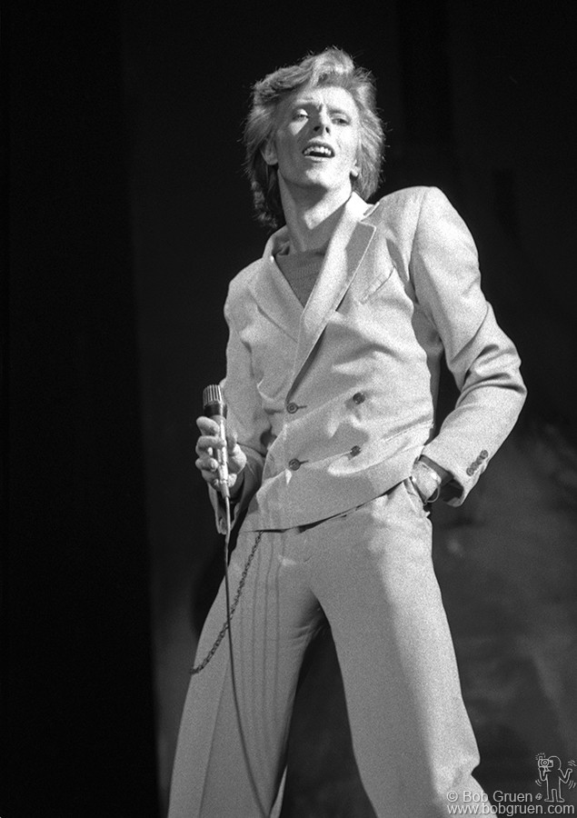 David Bowie, NYC – 1974 | Bob Gruen