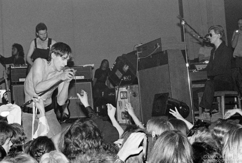 Iggy Pop and David Bowie, Toronto - 1977