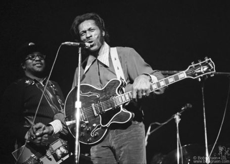 Bo Diddley and Chuck Berry, NYC - 1972