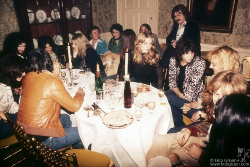 Steven Tyler and Bebe Buell, London - 1976