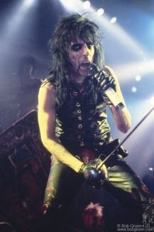 Alice Cooper, NY - 1987