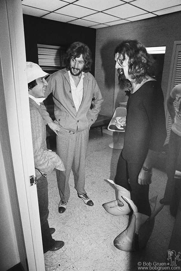 Paul Simon, Eric Idle and Billy Connolly, NYC - 1976