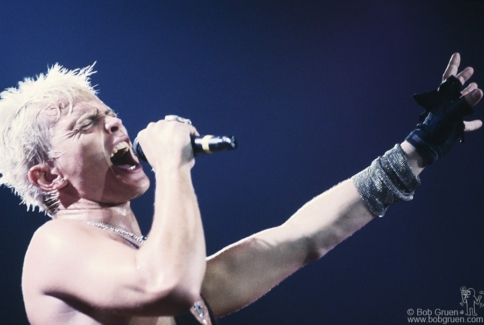 Billy Idol, NYC - 1987