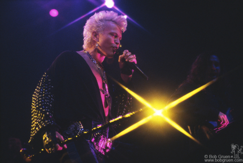 Billy Idol, NYC - 1990