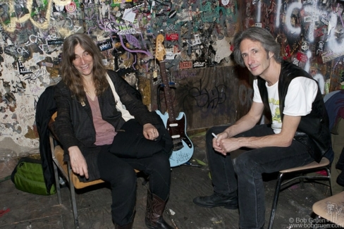 Patti Smith and Lenny Kaye, NYC - 2006