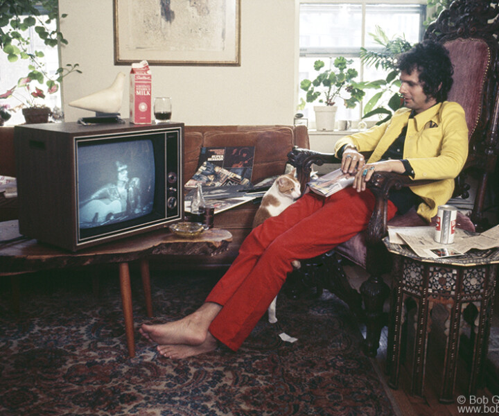 Al Kooper, Westbeth Studio, NYC. August 1, 1974. <P>Image #: CBS21_1974_1 © Bob Gruen