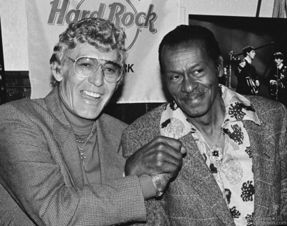 Carl Perkins and Chuck Berry, NYC - 1994