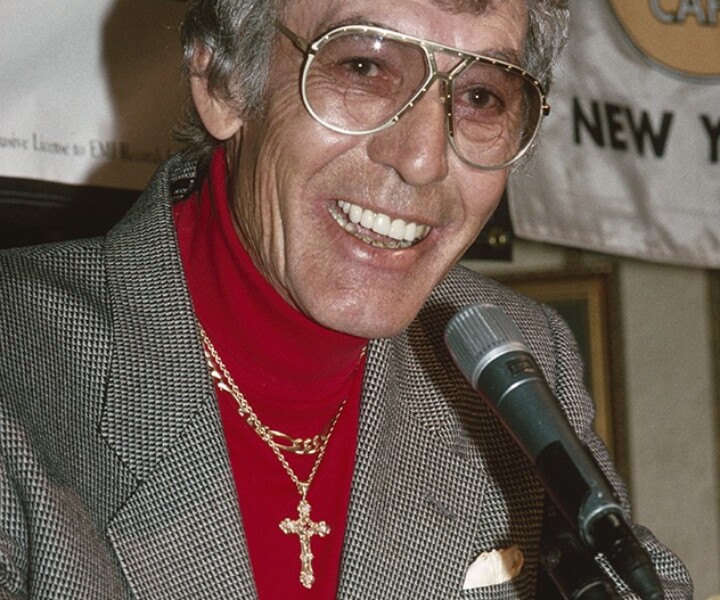 Carl Perkins, Hard Rock Cafe, NYC. November 1994. <P>Image #: ChuckBerry1194_1994_2 © Bob Gruen