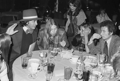 Bill Graham, Gregg Allman and Ron Delsener, NYC - 1974