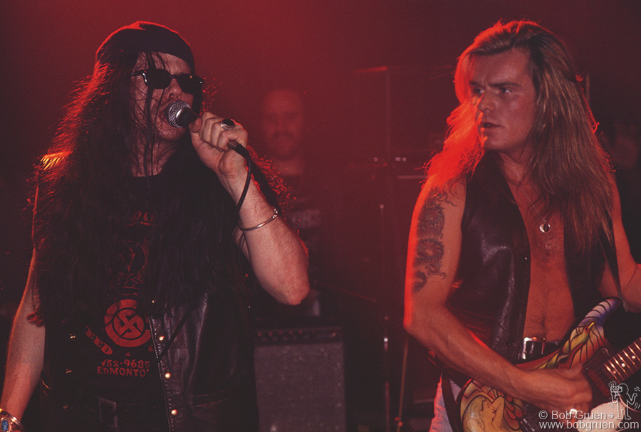 Ian Astbury and Billy Duffy, NYC - 1989