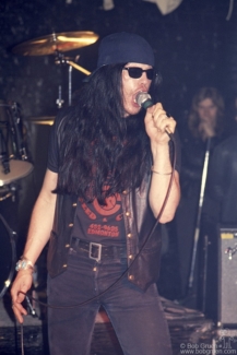 Ian Astbury, NYC - 1989