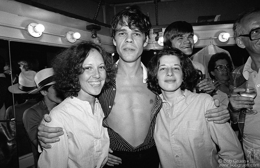 Lisa Robinson, David Johansen and Fran Lebowitz, NYC - 1978