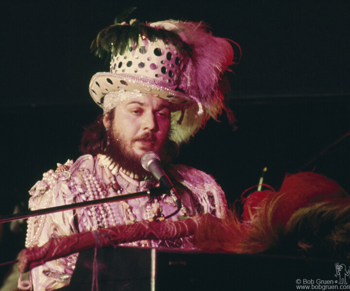 Dr. John, Bottom Line, NYC. February 12, 1974. <P>Image #: DrJohn1_1974_1 © Bob Gruen