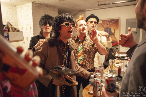 Kevin Preston, Billie Joe Armstrong, Tre Cool and Mike Dirnt, NYC - 2010