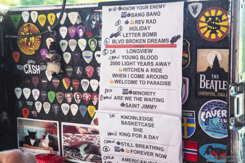 Green Day tour set list, NYC - 2017