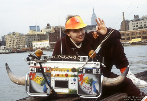 Malcolm McLaren, NYC - 1983