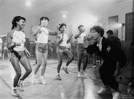 Malcolm McLaren and Double Dutch girls, NYC - 1983