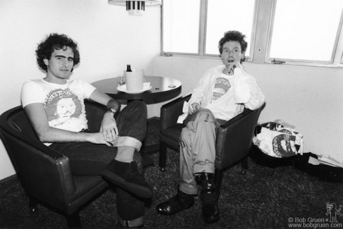 Malcolm McLaren and Rory Johnston, CA - 1977