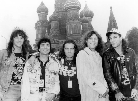 Bon Jovi, Russia - 1989