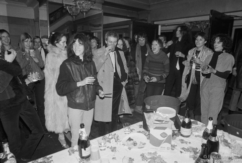 Patti Smith, Ron Delsener, Lisa Robinson, John Cale and friends, NYC - 1976
