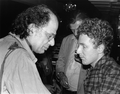 Allen Ginsberg and Malcolm McLaren, NYC - 1978
