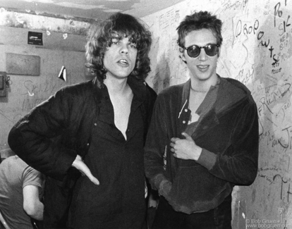 David Johansen and Richard Hell, NYC - 1977