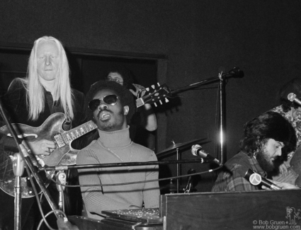 Johnny Winter, Stevie Wonder and Dr. John, NYC - 1974