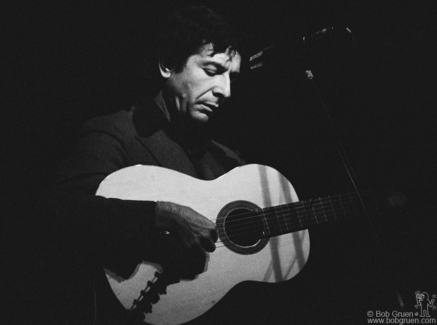 Leonard Cohen, NYC - 1974