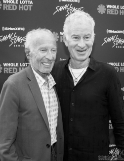 John McEnroe and Ron Delsener, NYC - 2022
