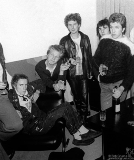 Sex Pistols and Malcolm McLaren, London - 1976