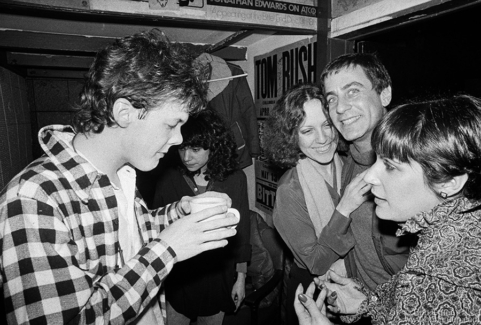 Steve Forbet, Lisa Robinson, Danny Fields and Linda Stein, NYC - 1978