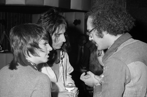 Liza Minnelli, Alice Cooper, Ronnie Spector and Shep Gordon, NYC - 1973