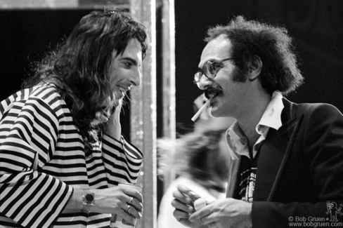 Alice Cooper and Shep Gordon, NYC - 1973